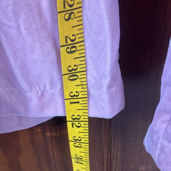 Juicy Couture Black Label Dusty Rose Pink Velour Straight Trousers Pants Sz 10 - Picture 3 of 13